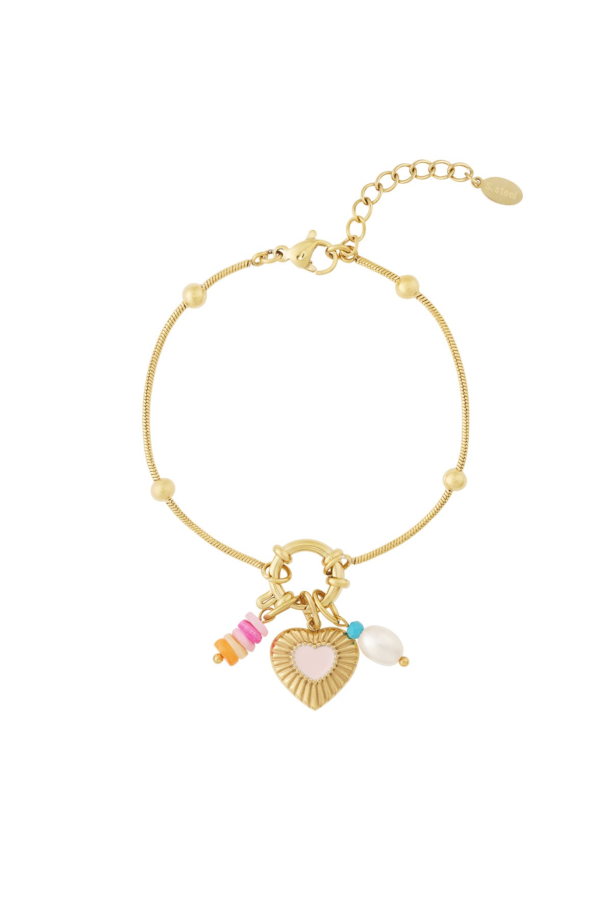 Cute heart DIY bracelet