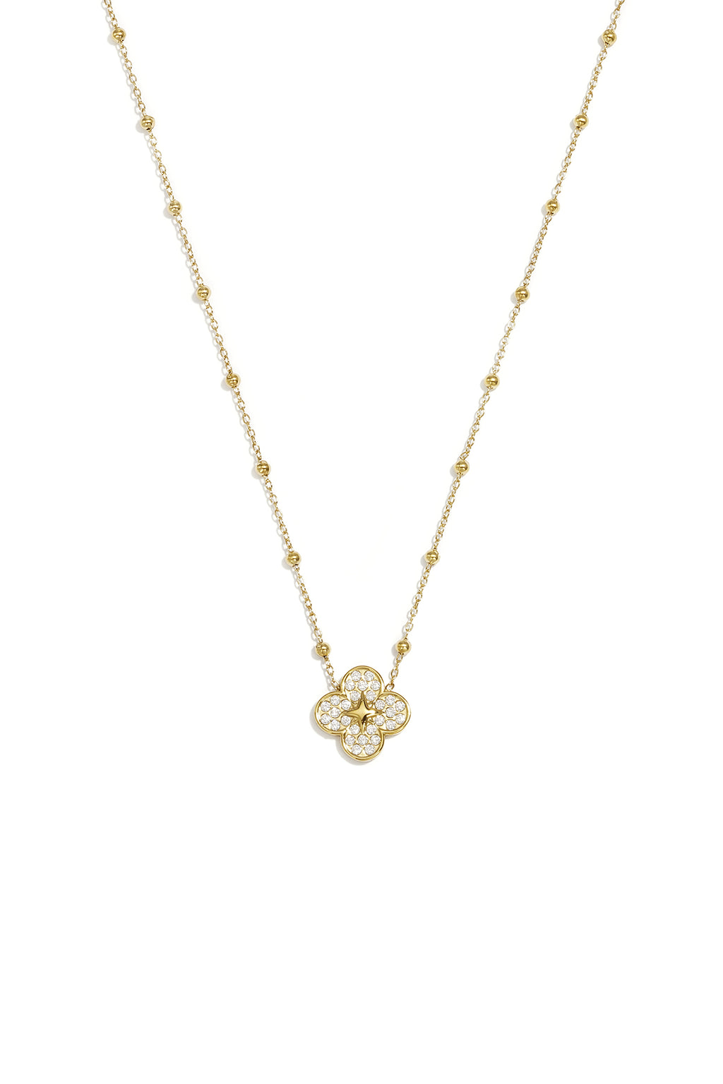 Stainless Steel Pendant necklaces Clover Simple Daily Simple Series Women's jewelry