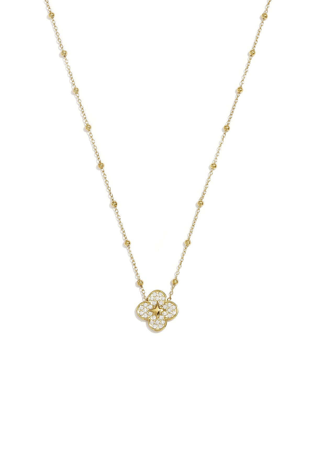 Stainless Steel Pendant necklaces Clover Simple Daily Simple Series Women's jewelry