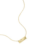 Necklace with picture and heart
