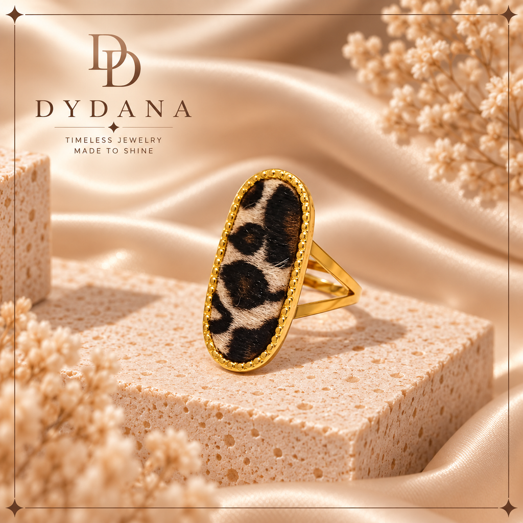 Fashion Bohemian Leopard Gold Jewelry Ring