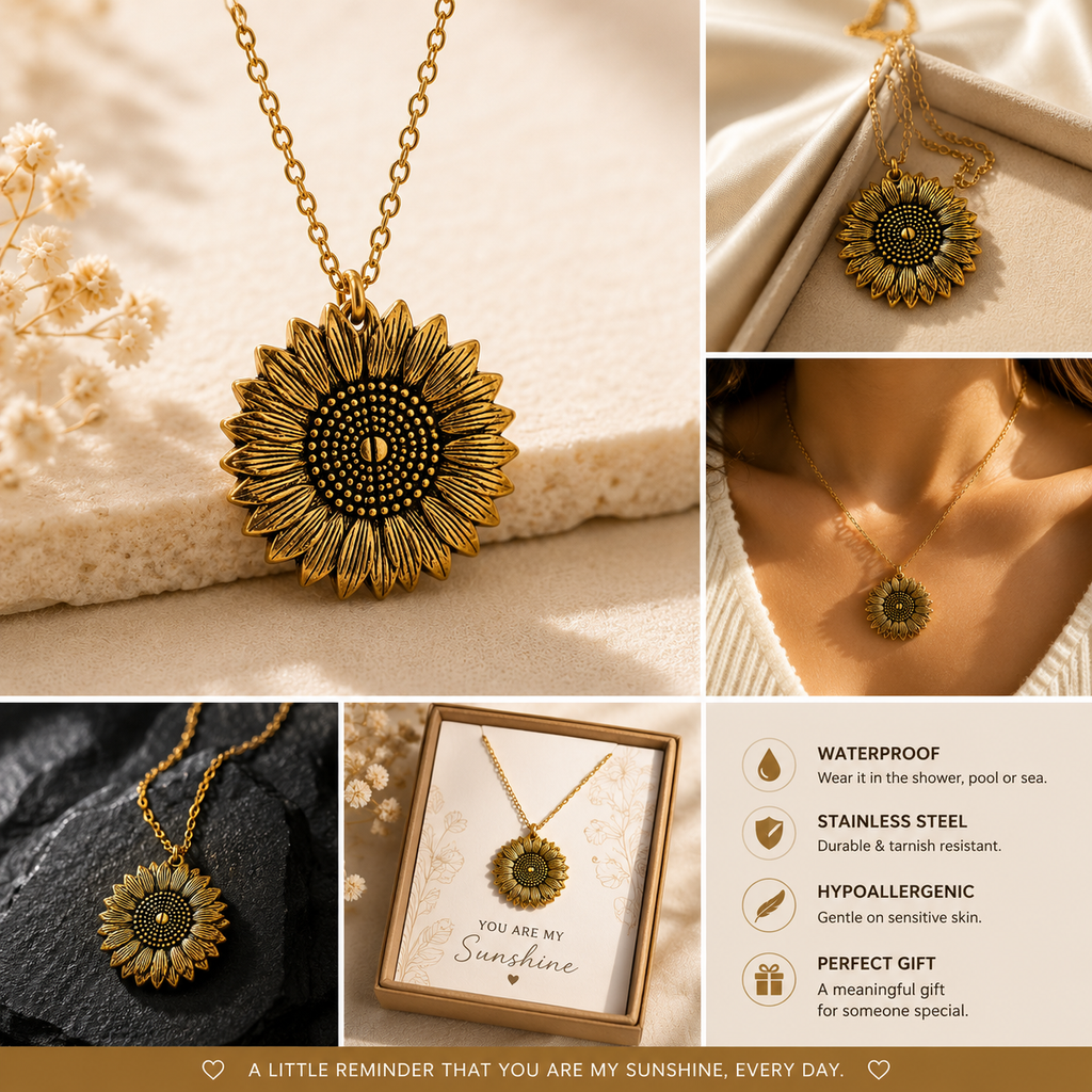 Dydana You Are My Sunshine Necklace