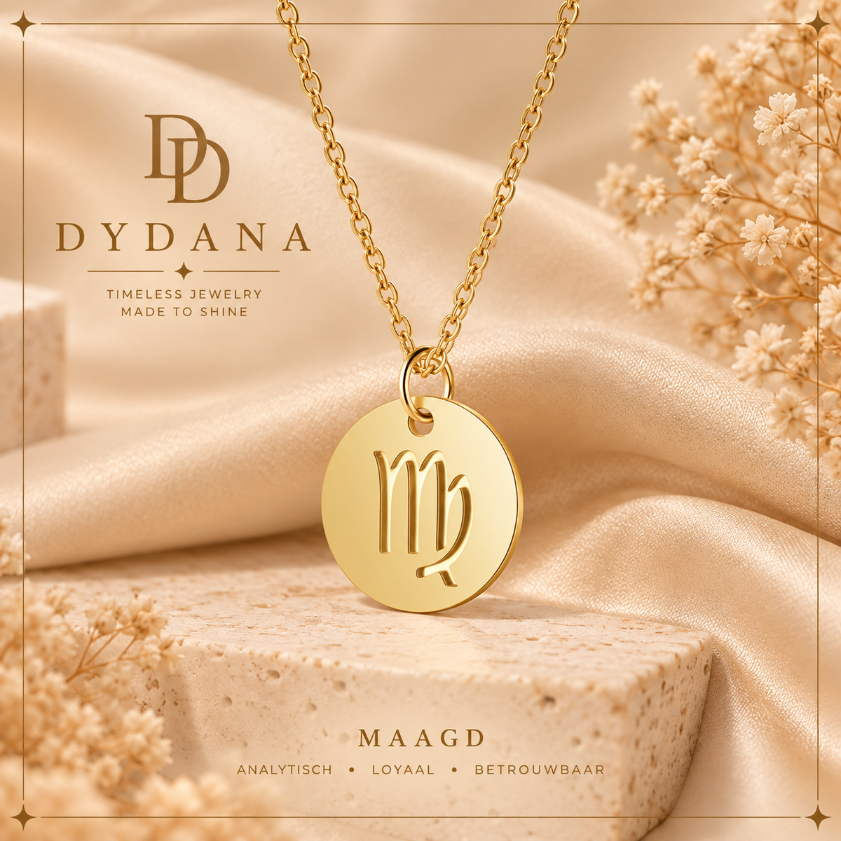 ✨ Dydana Zodiac Necklace