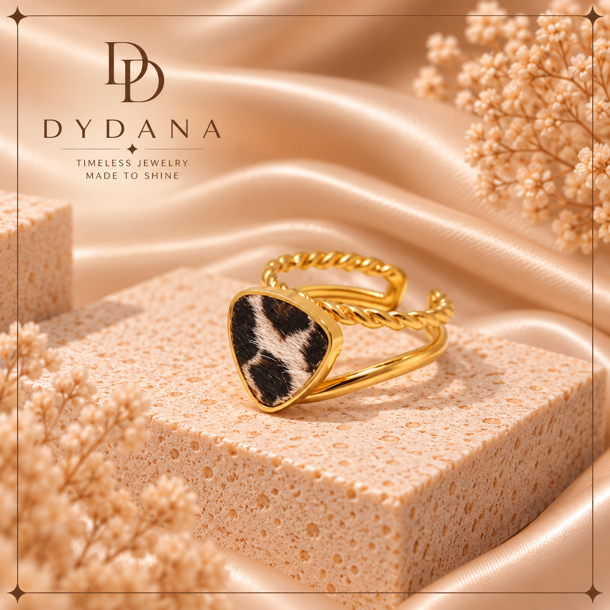 Fashion Bohemian Leopard Gold Jewelry Ring