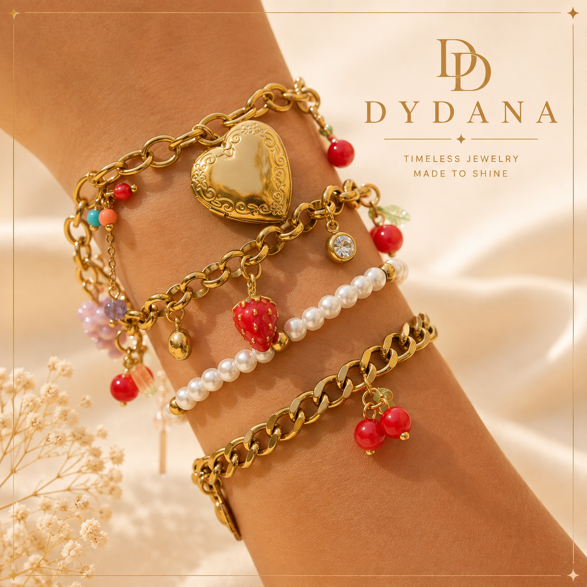 Dydana Sweet Charm Bracelet