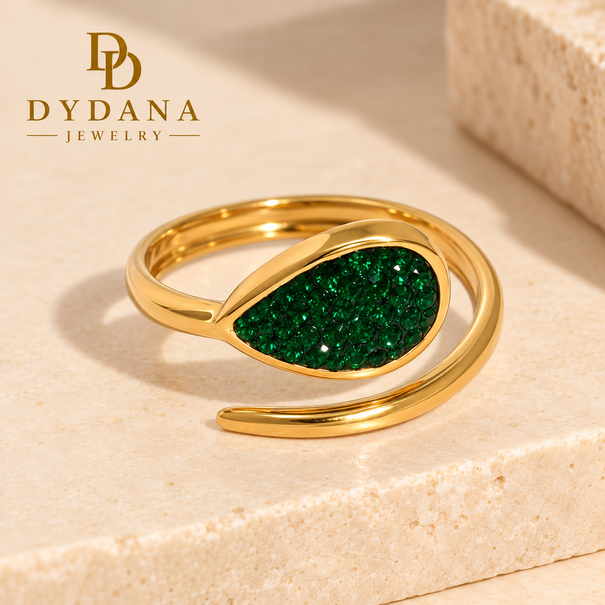 Dydana Green Zircon Ring Collection 💚