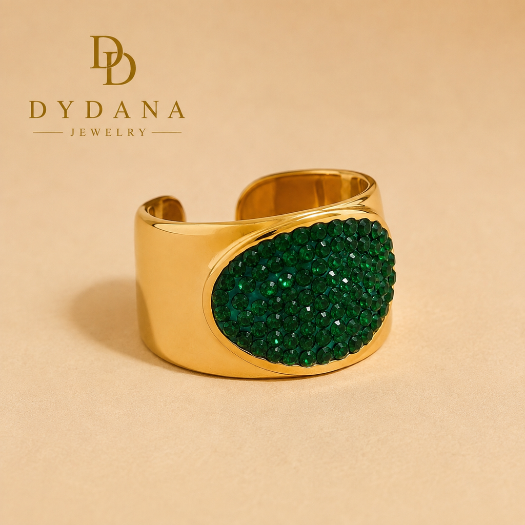 Dydana Green Zircon Ring Collection 💚